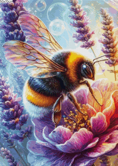 Diamond Painting Bild - Lavender Dreams von Moozy.Jo - ab 43x60cm 83 Farben