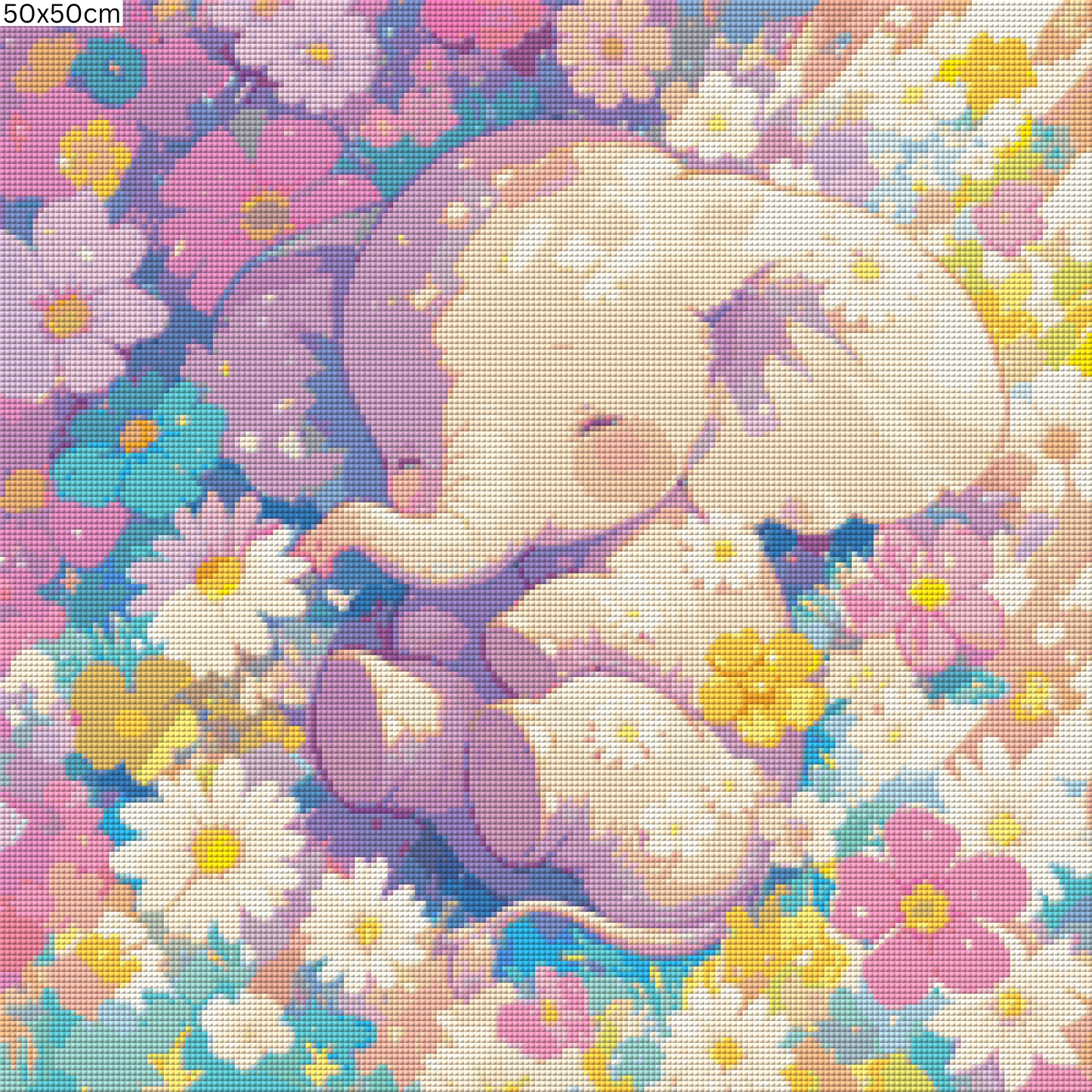 Diamond Painting Bild - TrunkTuck von Sakura Cherry Ai - ab 40x40cm - 52 Farben