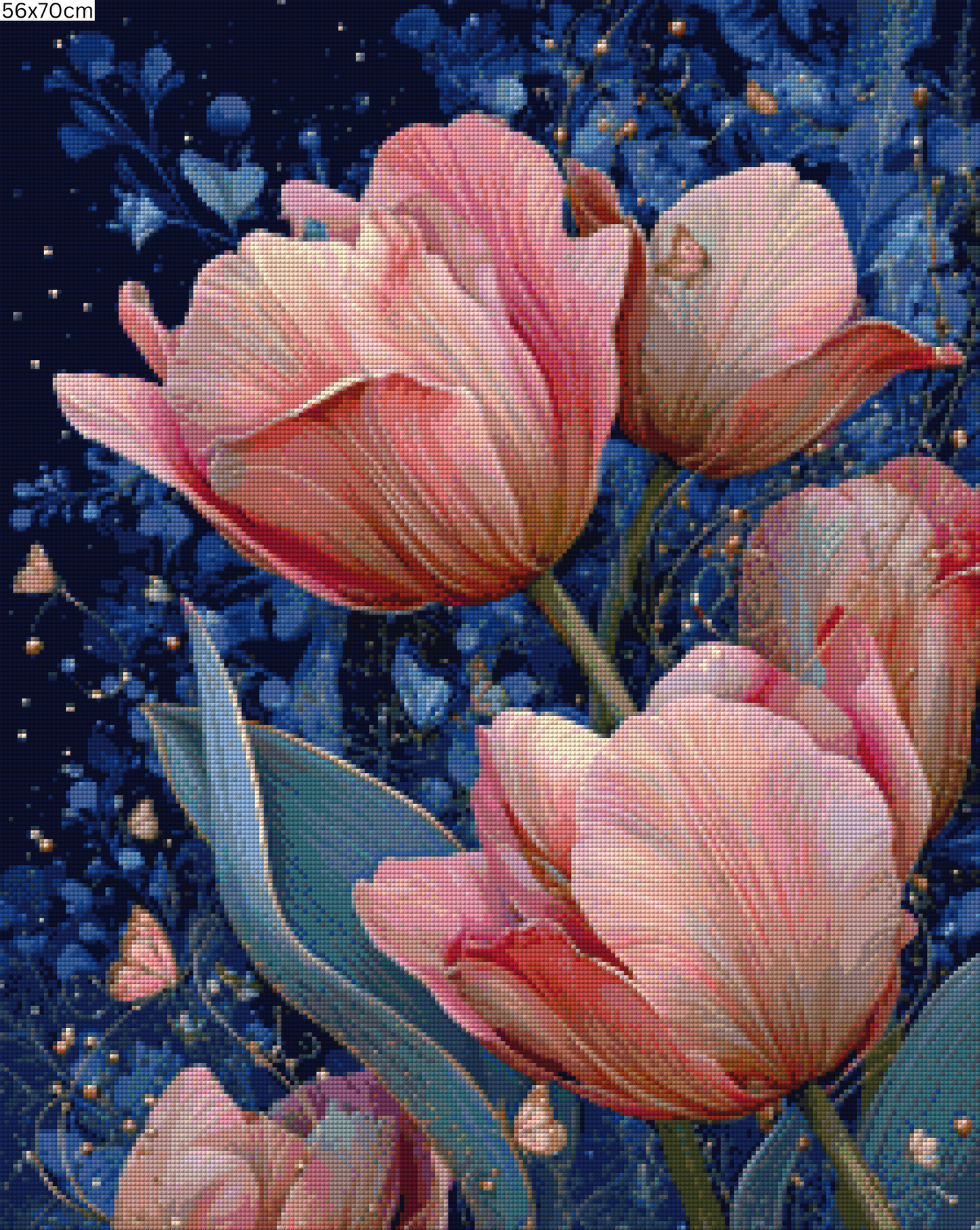 Diamond Painting Bild - Nachtblume von Funkelreich - ab 56x70 cm - 80 Farben